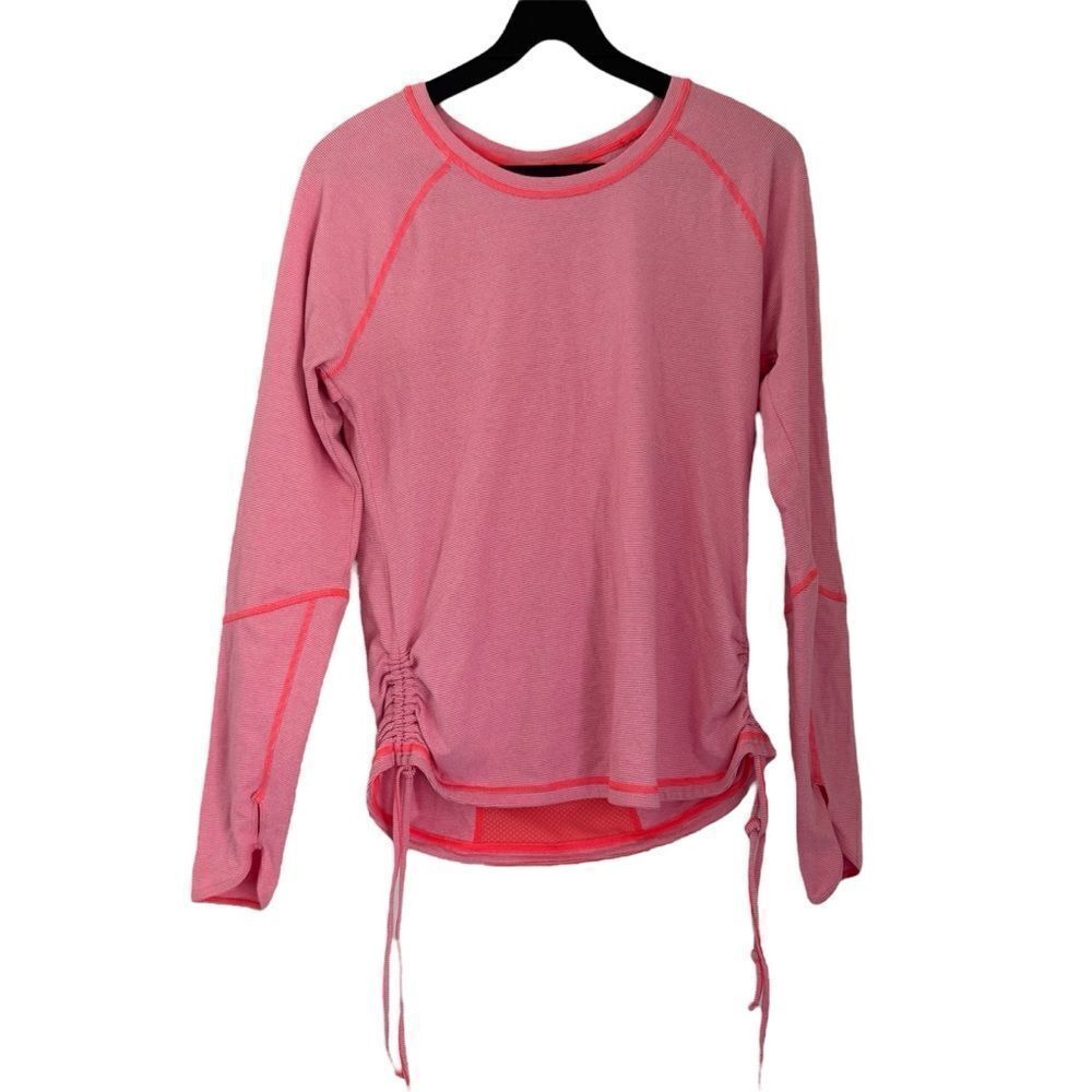 Lucy Tech Women's Dashing Stripes Striped Long Sleeve Top Size Large